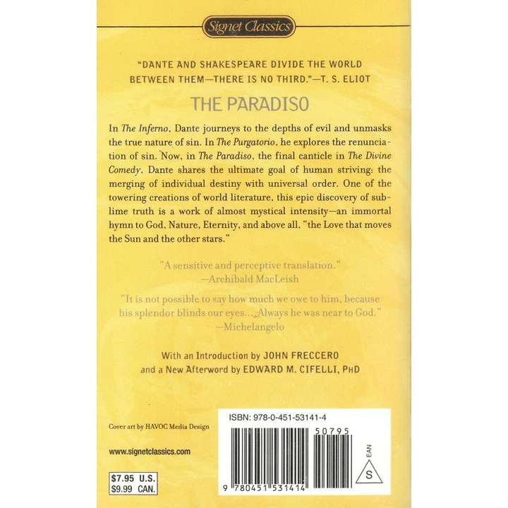 Paradicsom, A ; Alighieri, Dante