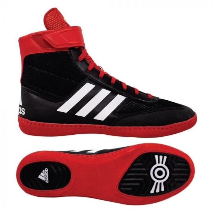 Adidas Combat Speed V fekete/piros harci csizma, Sokszínű