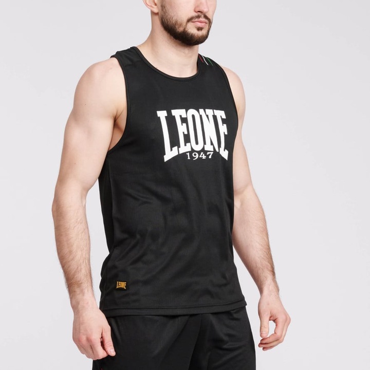 Maiou Leone Boxing Flag Negru, Negru
