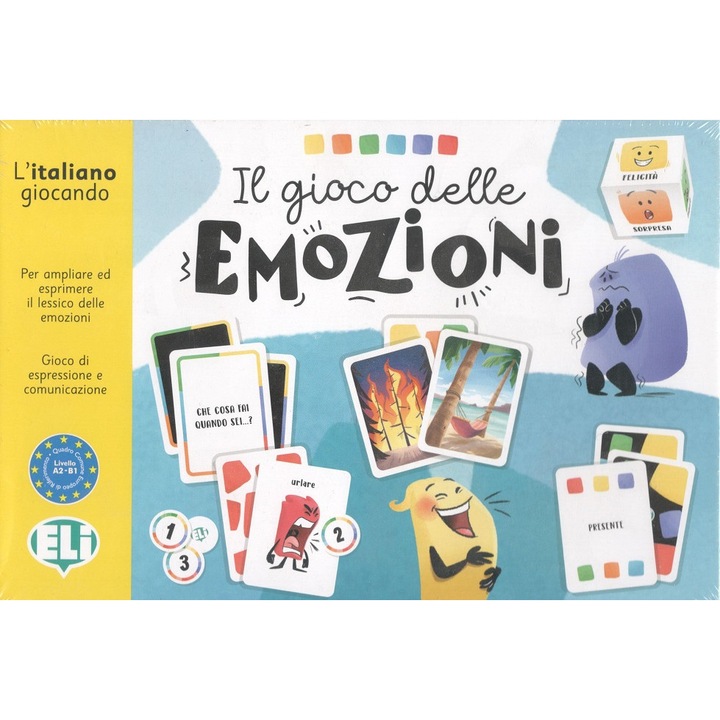 Il gioco delle Emozioni (Társasjáték)- olasz - Társasjáték