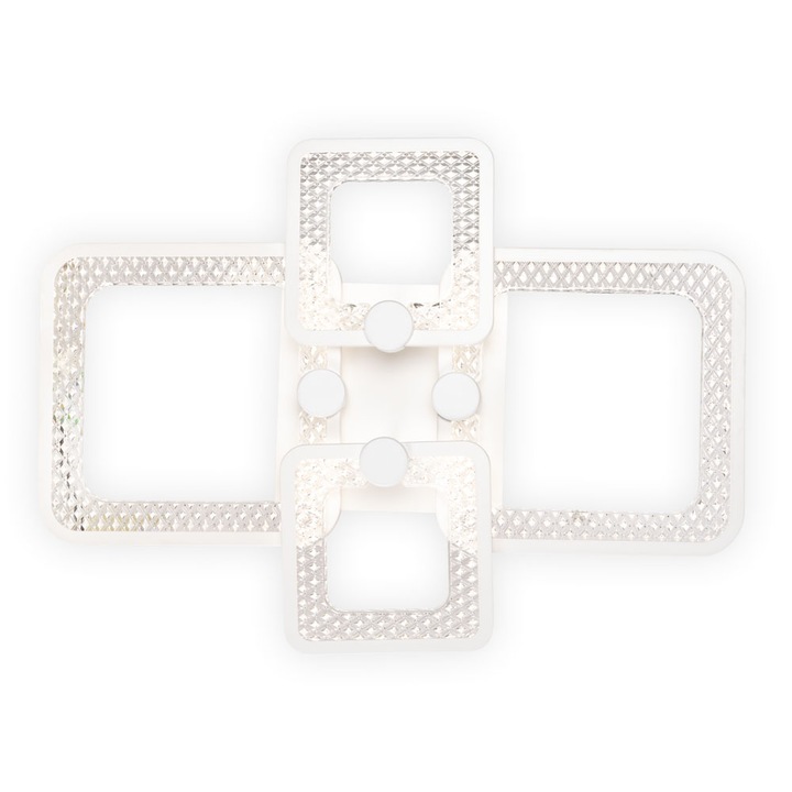 Плафон LED 60W 3CCT с дистанционно, бял, Erste