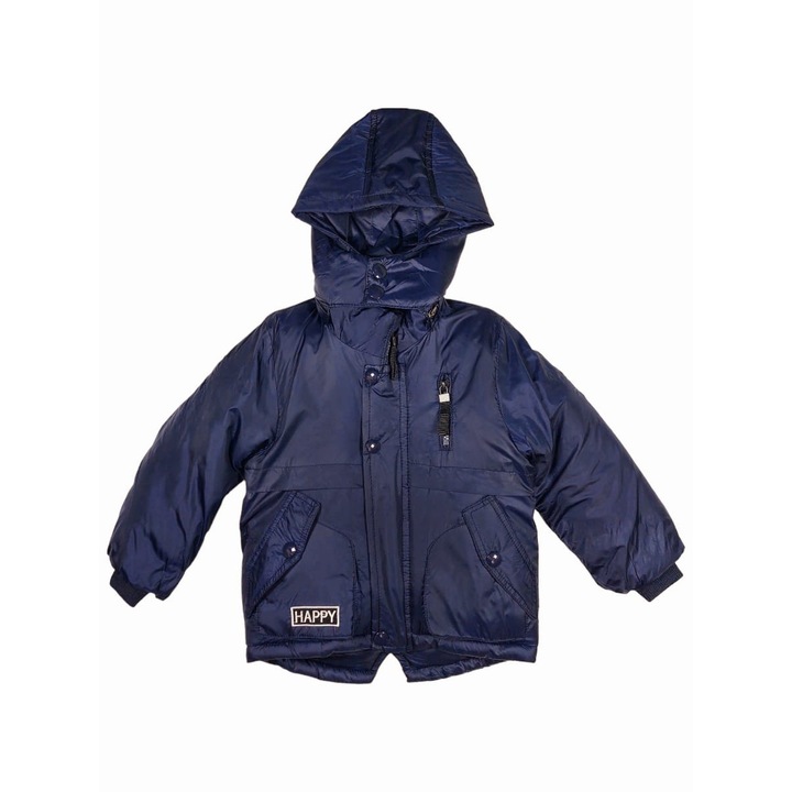 Детско/момчешко поларено яке с качулка RIO ERAKIDS, тъмносиньо