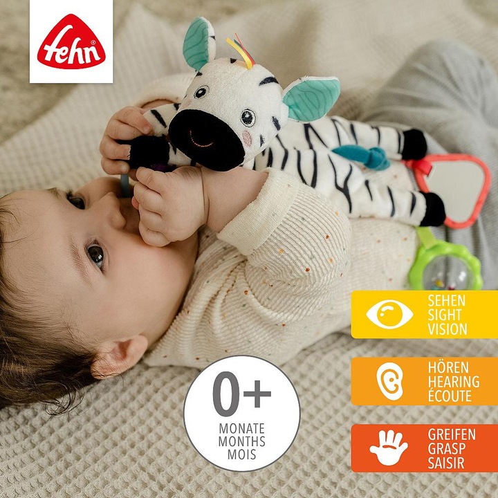Jucarie senzoriala bebelusi - Zebra Fehn