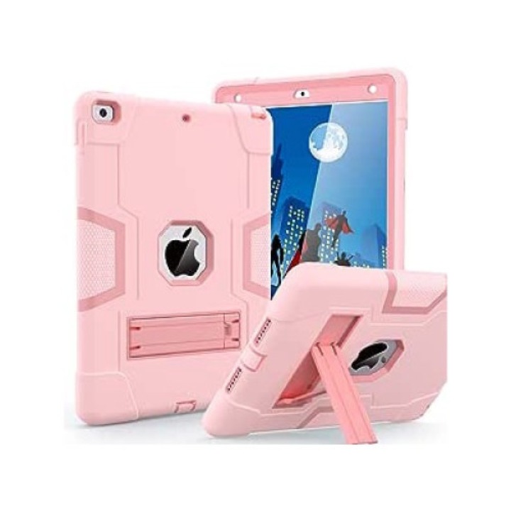 Husa pentru iPad, Chucai, pentru iPad 10.2 inch 2021/2020/2019, Roz