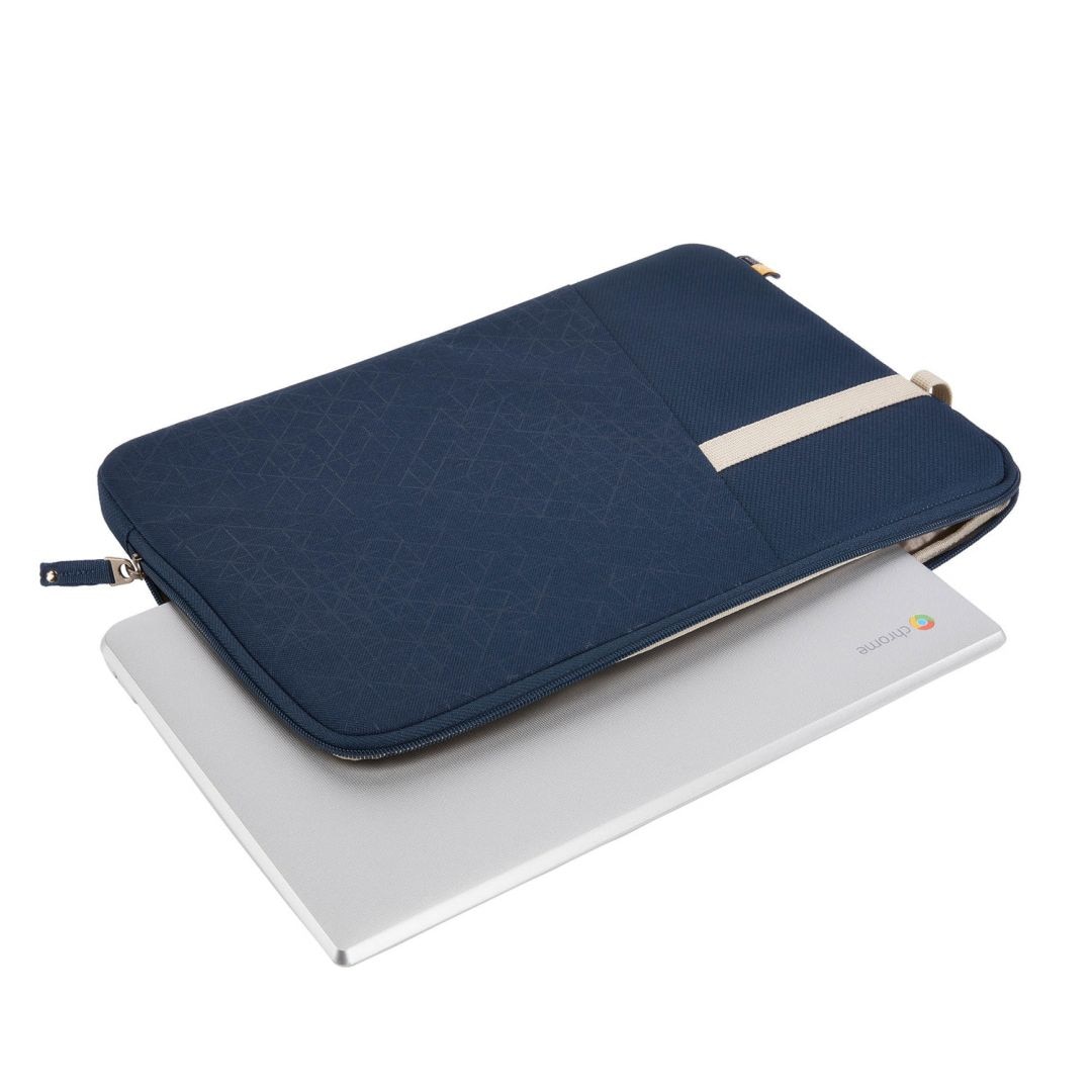 Husa pentru laptop, Case Logic, Textil, 13.3", 365 x 30 x 250 mm, Albastru/ Bej