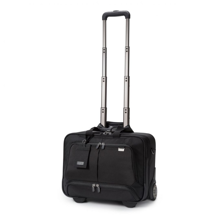 Husa laptop, Dicota, Roller Top Traveler Pro, 15.6", negru