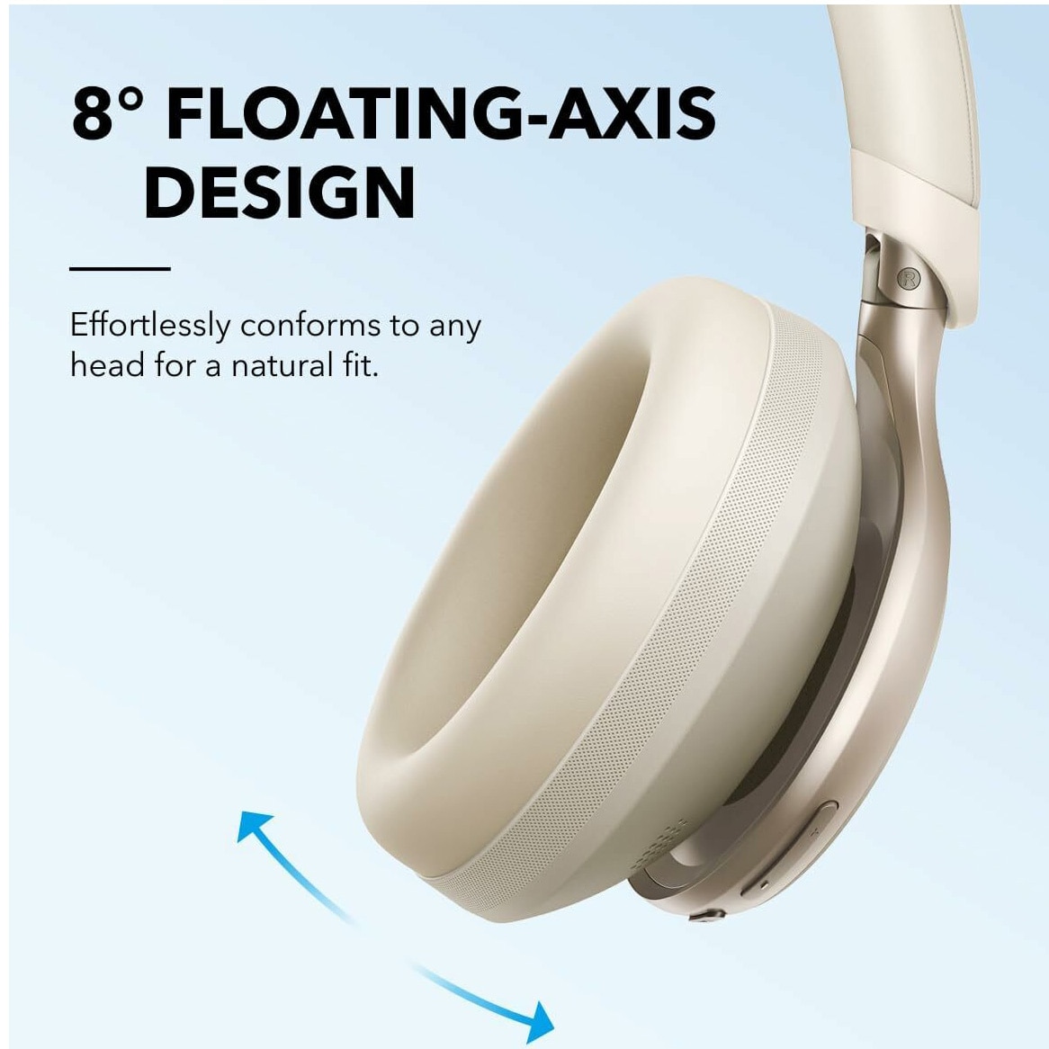 Casti wireless Over-Ear Anker Soundcore Space One, Adaptive Active