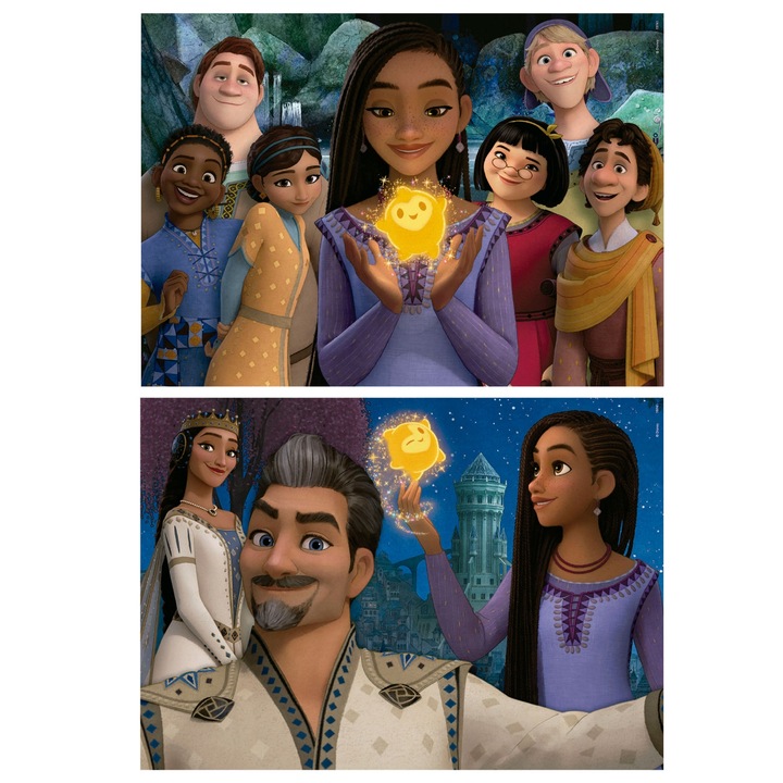 Educa Kívánság 2 az 1-ben kirakó, 2 x 48 darabos