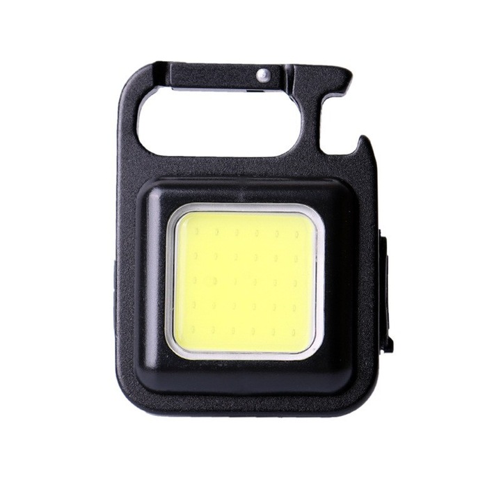 Мини LED фенерче, LLWL, пластмаса, черно
