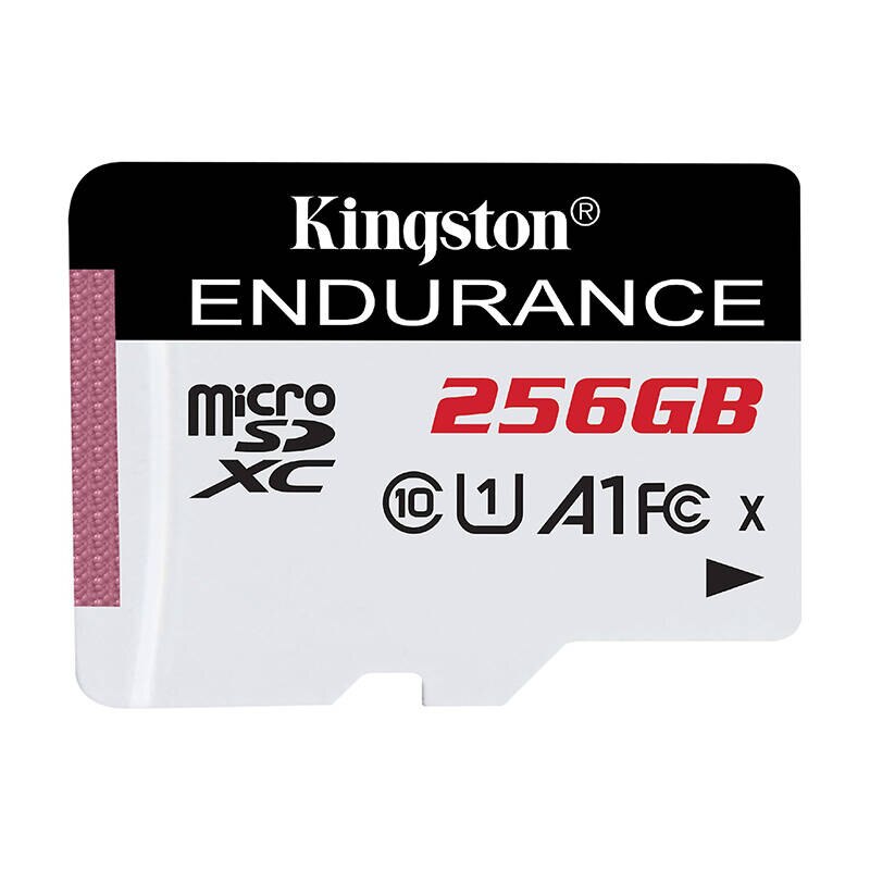 Card de memorie, Kingston, microSDXC, 256GB, Endurance Class 10, A1, UHS-I fara adaptor