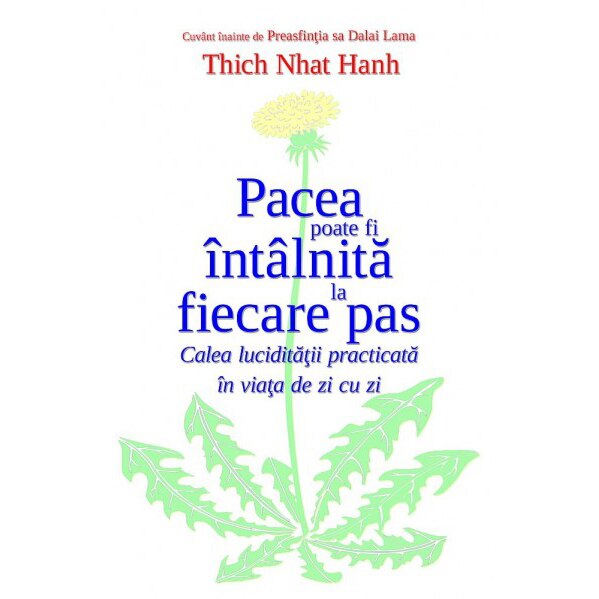 Pacea poate fi intalnita la fiecare pas - Thich Nhat Hanh