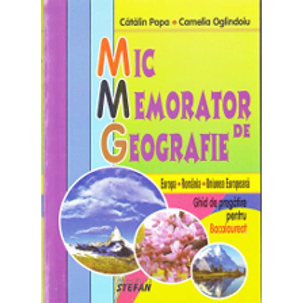 Mic Memorator Geografie Bacalaureat - C.Popa
