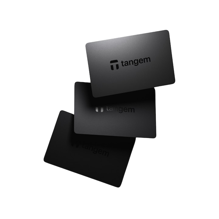 Електронен портфейл, Tangem Wallet, с 3 карти