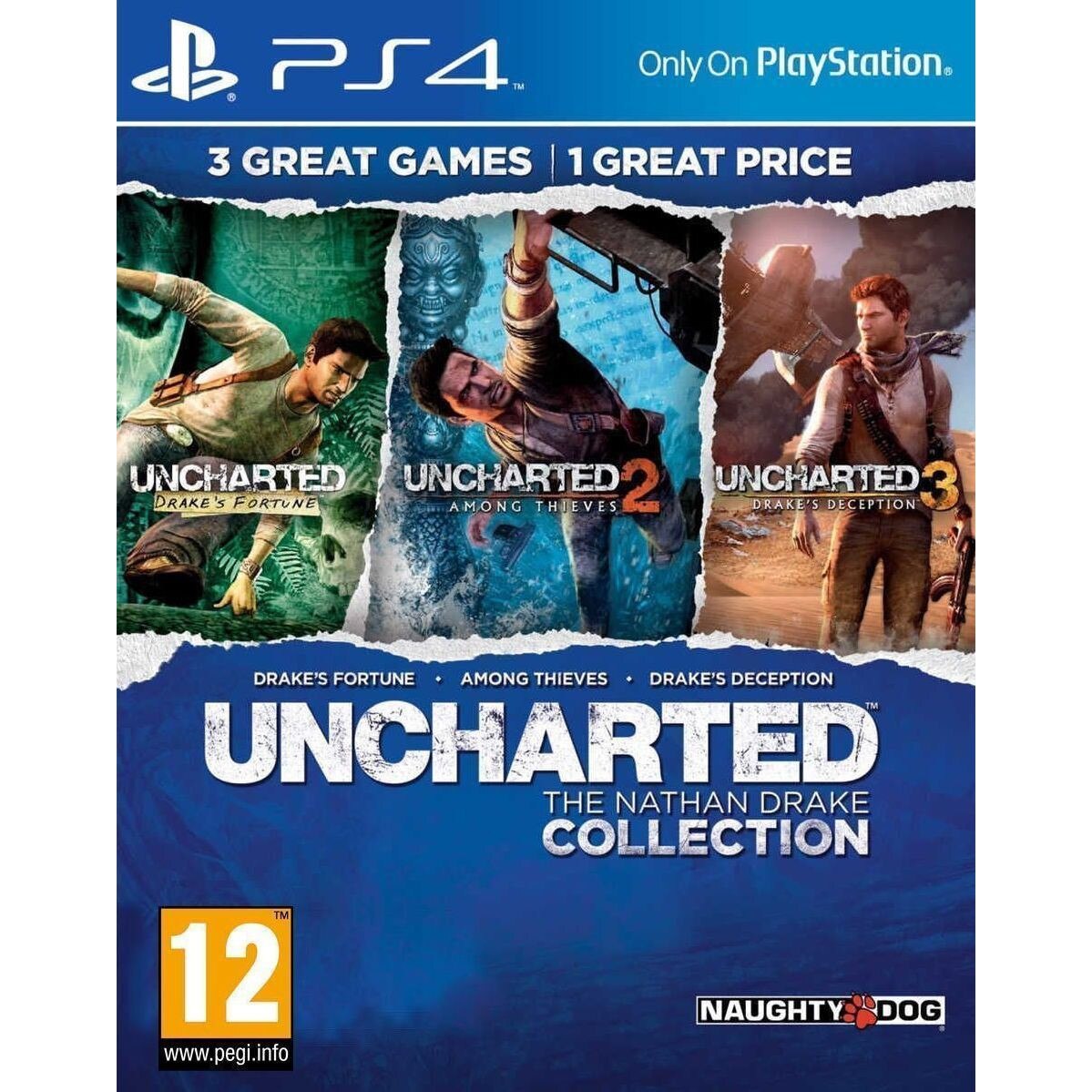 Ps4 games uncharted on sale nathan drake collection