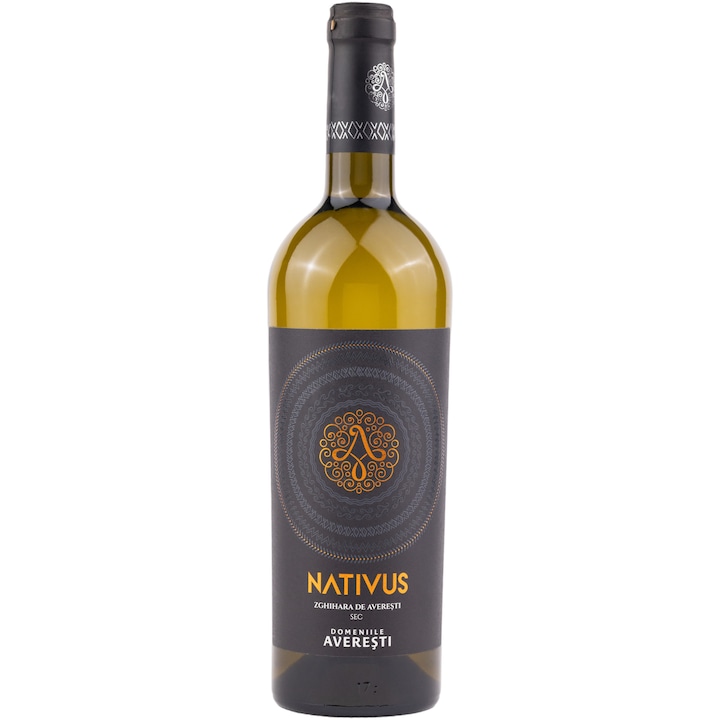 Vin Alb Domeniile Averesti-Nativus, Zghihara de Averesti, D.O.C, Sec, 0.75l