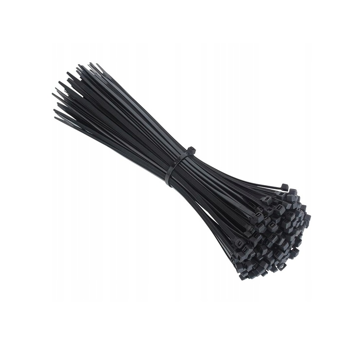 Csőbilincsek, műanyag, Me Premium, UV védelem, fekete