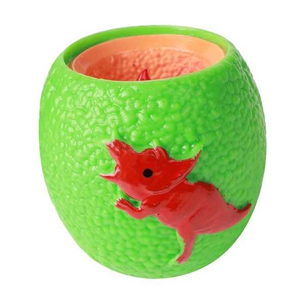 Jucarie antistres Squeeze Ou Dinozaur, Toi-Toys, Verde