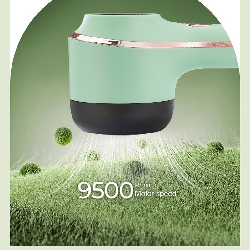 Aparat de curatat scame, JESWO,3 Viteze Ajustabile, Afisaj Digital LED, incarcare USB Type-C, Protectie Dubla Tesaturi, Verde