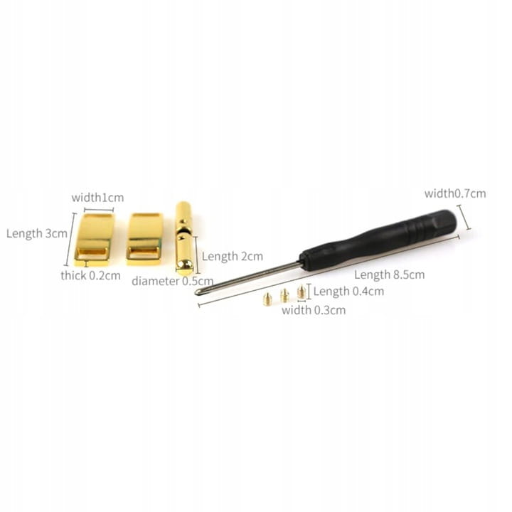 aglet　1001 Set 2 x aglet sireturi, XYZ, Pentru Nike Reebok Mizuno