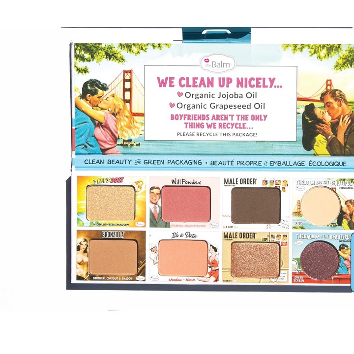 PALETA FARDURI, THEBALM, MULTICOLOR, 15.6 GR