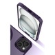 Husa de Protectie, Compatibila Apple iPhone 15 Plus, Doctor Shield Fantom, MagSafe - Violet