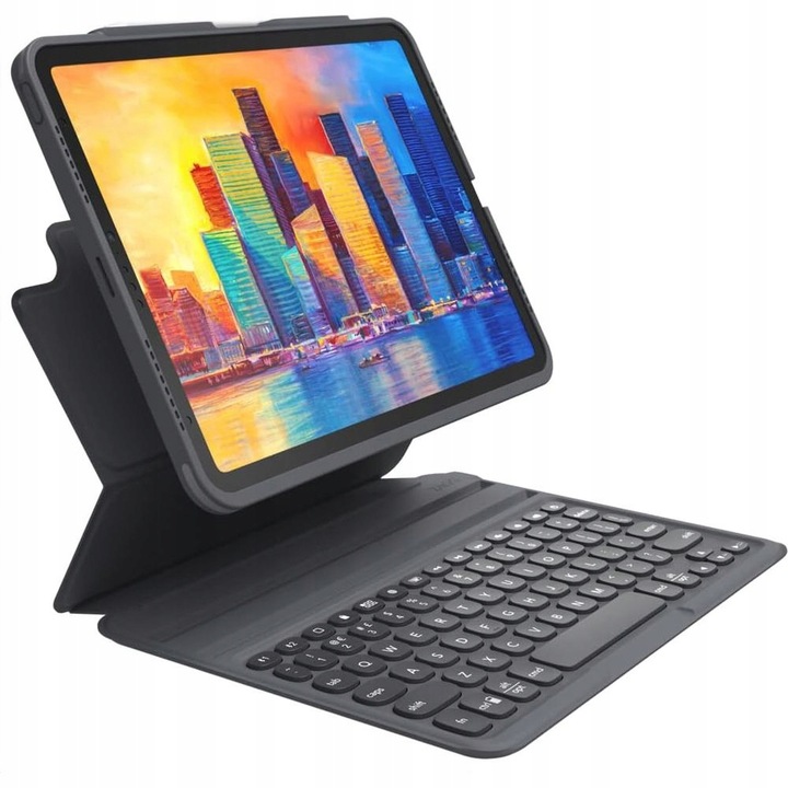 Husa cu tastatura pentru iPad 10, Zagg, 10.9", Negru