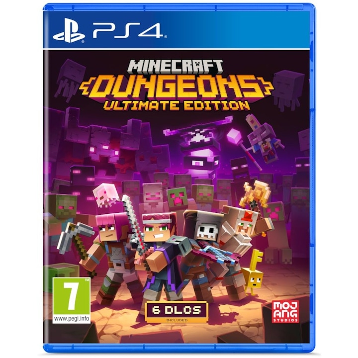 Minecraft Dungeons: Ultimate Edition játék (PS4), Mojang