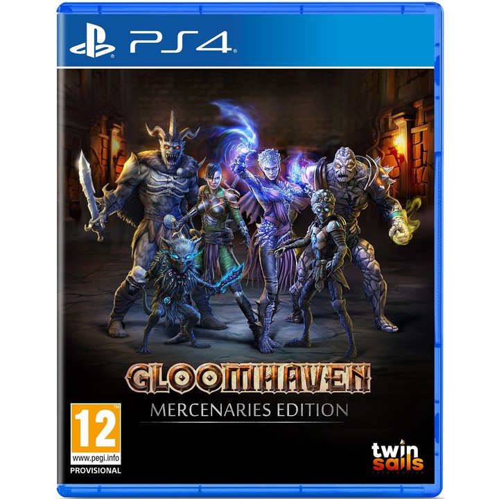 Joc Gloomhaven - Mercenaries Edition (PS4)