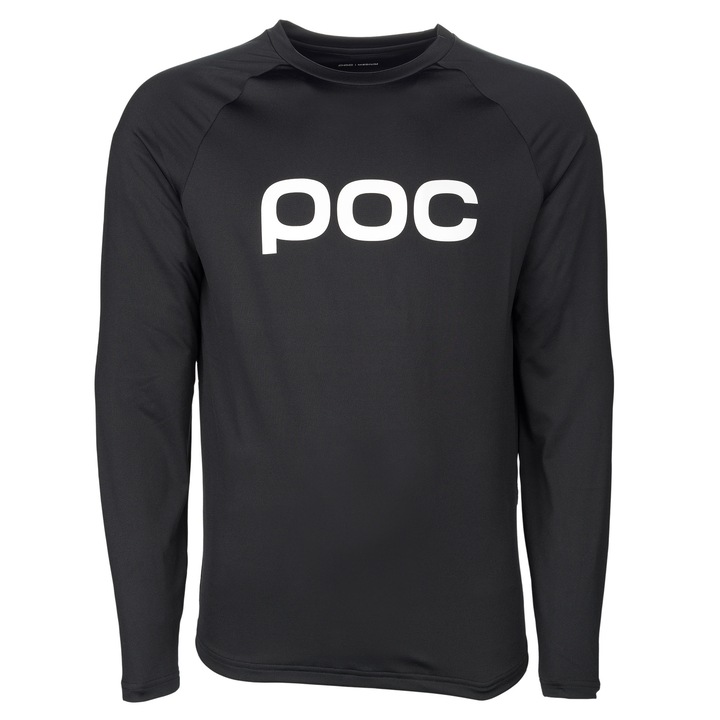 Bluza pentru ciclism barbati POC, Negru