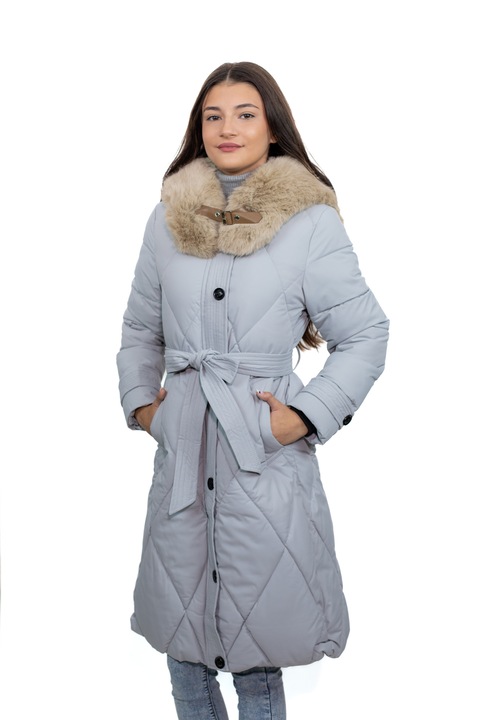 Geaca dama 618, Argintiu