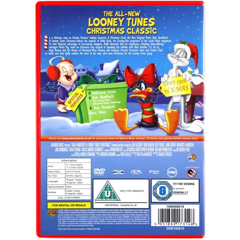 Bah Humduck!: A Looney Tunes Christmas [DVD] - EMAG.ro