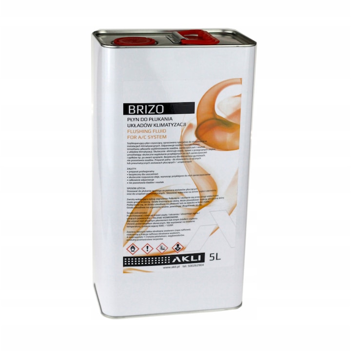 KLÍMA RENDSZER MOSÓFOLYADÉK, AKLI, 5 L