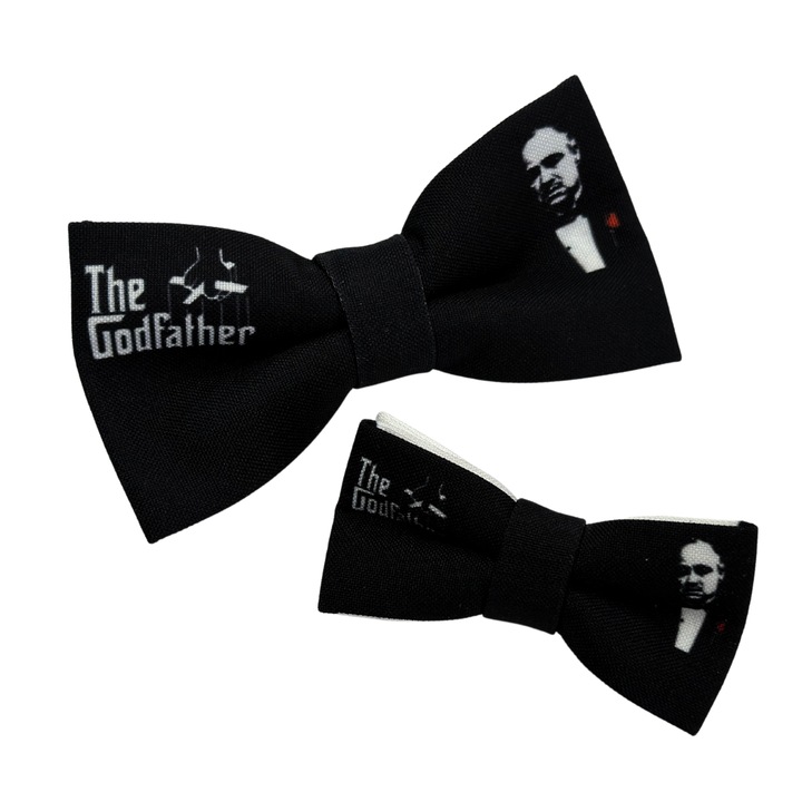 Set papioane Tata si fiu, imprimeu Nasul, hand made