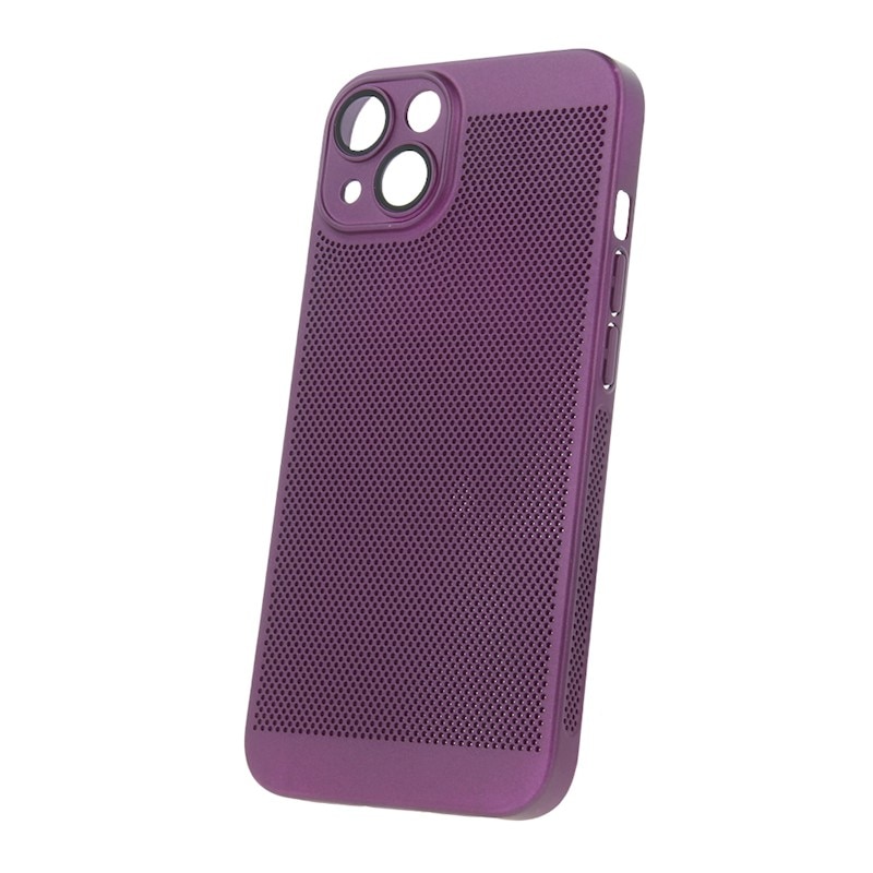 Калъфи за iPhone 15 Pro перфорирани лилави - eMAG.bg