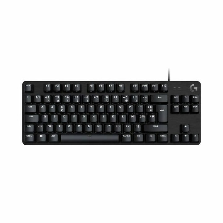 Tastatura gaming iluminata Logitech, USB, Negru