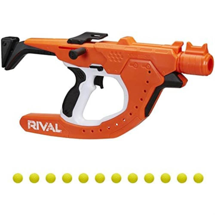 Бластер за деца Rival Sideswipe XXL Nerf, 14 години+, оранжев