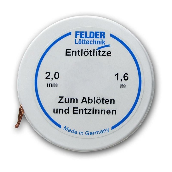 Tresa absorbanta profesionala Felder 2, 0mm / 1, 6m