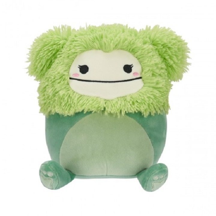 Jucarie de plus 19 cm Bigfoot verde − Bren, Squishmallows