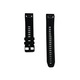 Bratara ceas smartwatch compatibila ceas Garmin Fenix 5X 3 HR, Fenix 6X Pro, Fenix 7X - 26 mm, din silicon, neagra Quick Release 128mm x 90mm