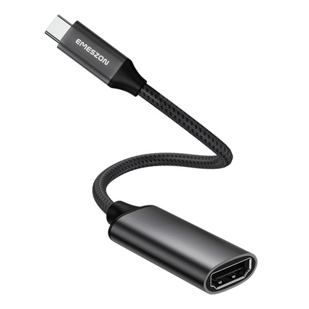 USB Type-C HDMI 4K 60Hz adapter, Emeszon®, átalakítja az USB
