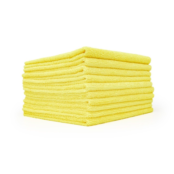 Lavete microfibra Premium Galbene 38*38cm 20/set