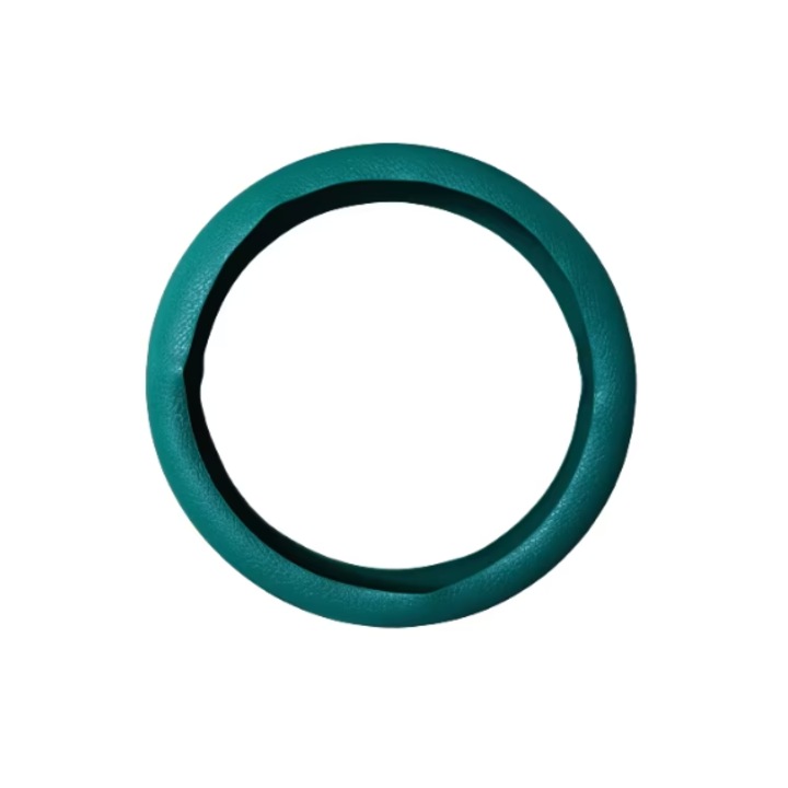 Универсален силиконов калъф за волан, Повишена защита и комфорт, Диаметър 33 - 40 см, Зелен, Luxer