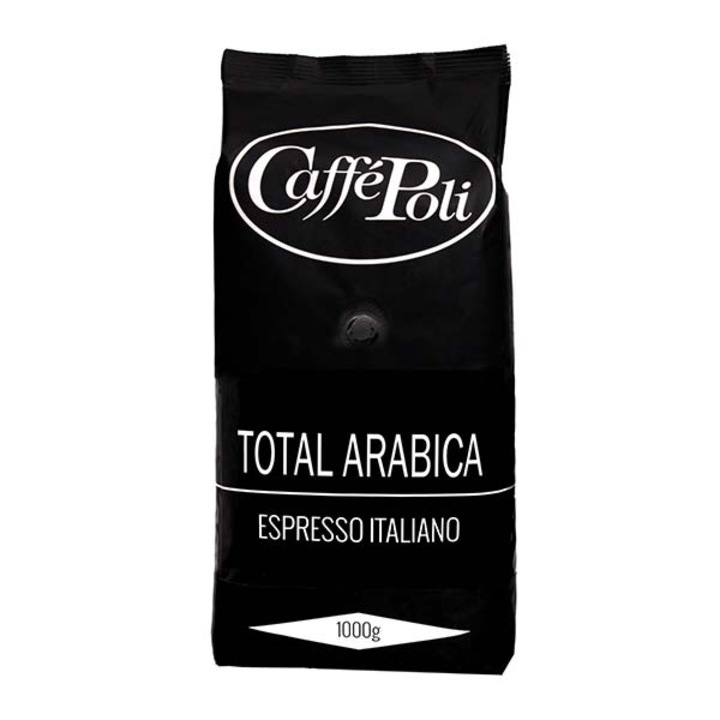 Cafea boabe Caffe Poli Total Arabica 1 kg