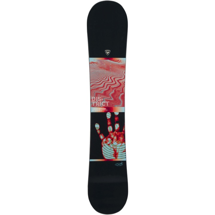 Placa snowboard+legaturi Rossignol Dist Infrablack, marime 155cm, legaturi Viper LT SM, unisex