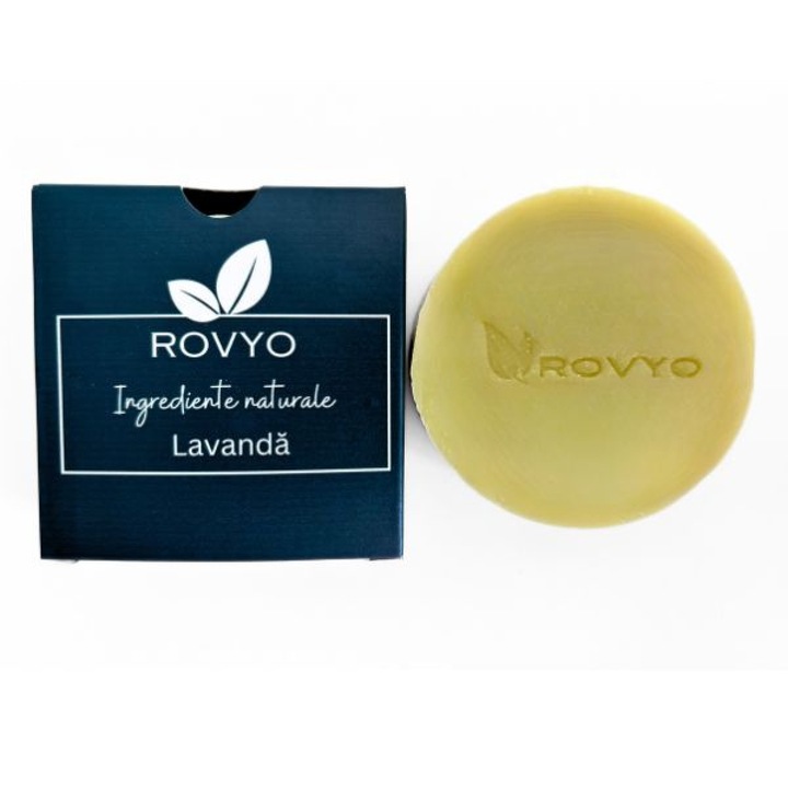 Натурален сапун с лавандула Rovyo, 90гр