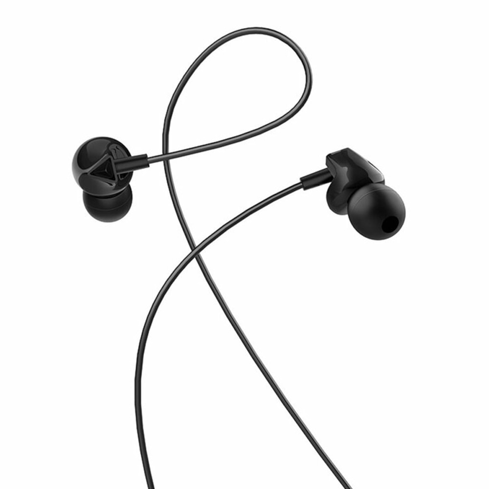 Casti cu Microfon Hoco (M60), Jack 3.5mm, cablu 1.2m, Black
