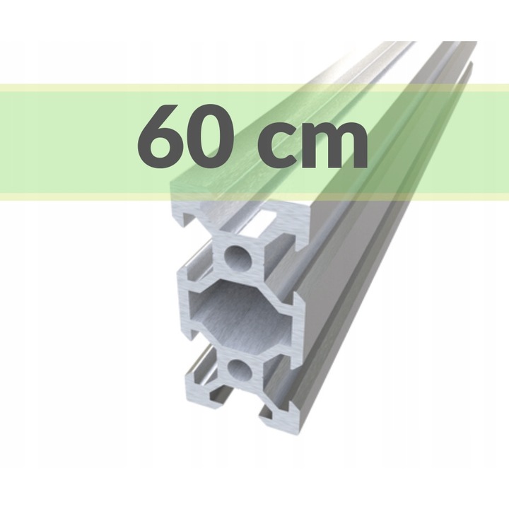 Profil Constructiv Aluminiu V-Slot 20x40mm, Anodizat, 60cm
