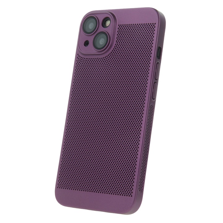 Tágas védőtok iPhone X / XS-hez, hőre lágyuló poliuretán, halványlila
