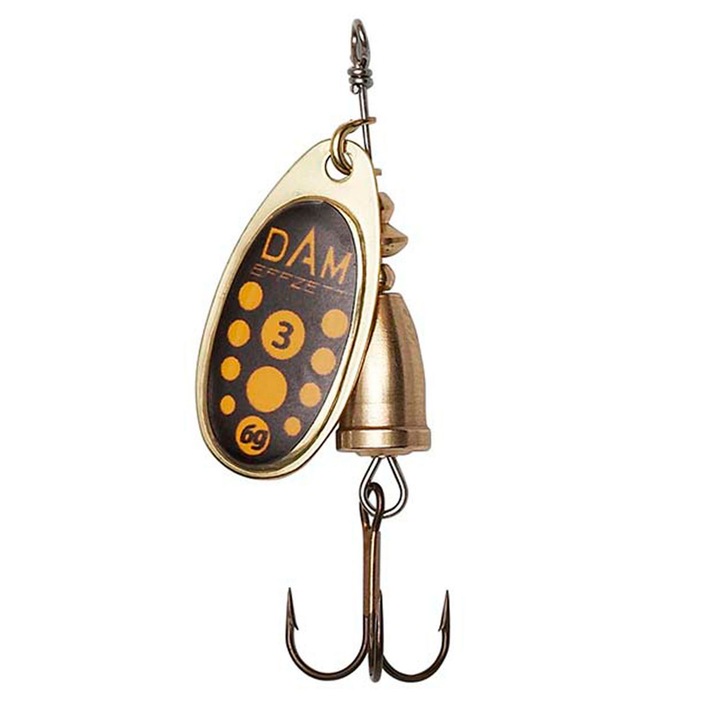 Rotary Spoon 4gr DAM MMT Effzett Executor Blacky