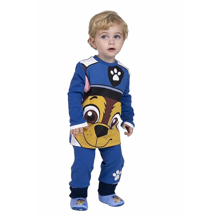 Детска пижама Paw Patrol Chase 2900001591, Син